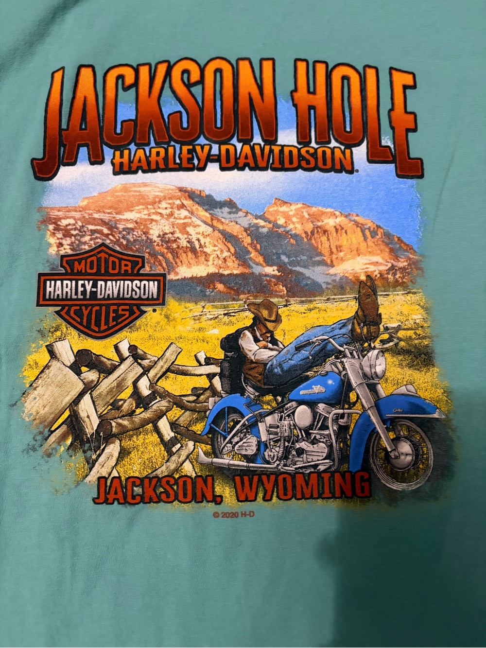 Harley-Davidson Jackson Hole, Wyoming Graphic Tee
